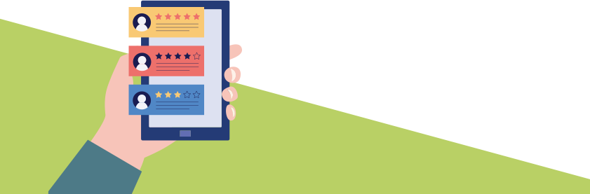 Online bewerten